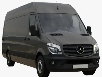 Mercedes-Benz Sprinter Panel Van SWB 2015 3D model