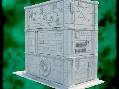 Wargame terrain WTC2023 1 3D print model