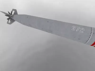 Torpedo Missile 3D model