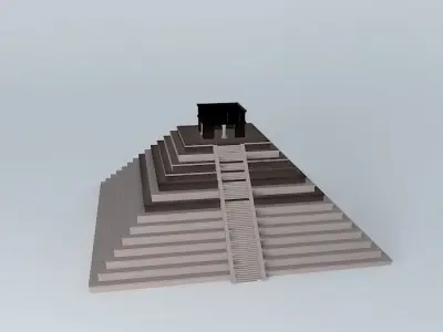 Incan temple Free 3D model