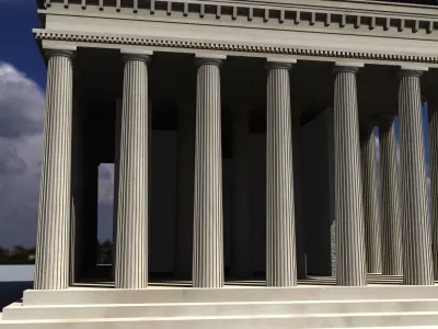Ancient Temple 3D model order