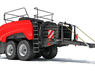Large Square Baler 3D model