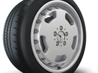 Mercedes Benz AMG Aero II Wheel 3D model