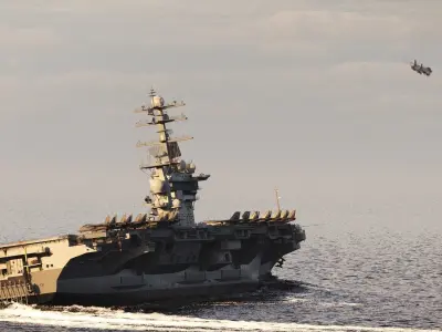 Aircraft Carrier 3D model 5
