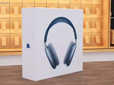 Box AirPods Max 3D model