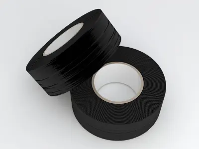 Duct Tape Black 3D model