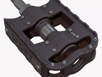 Bicycle Pedal Platform M1 3D model