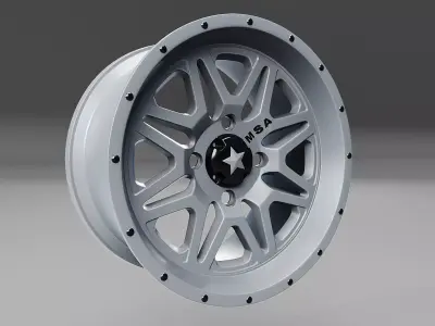 MSA M26 Vibe Rims 3D model