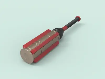 Thors baton from Thor Ragnarok 3D model