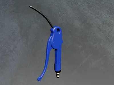 Air Blowgun 3D model