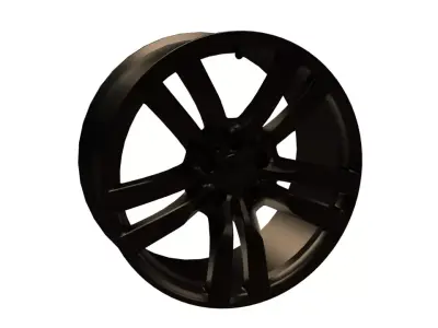 WHEEL PACKAGE Low-poly 3D model