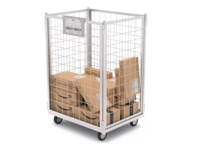 Roll Container 3D model
