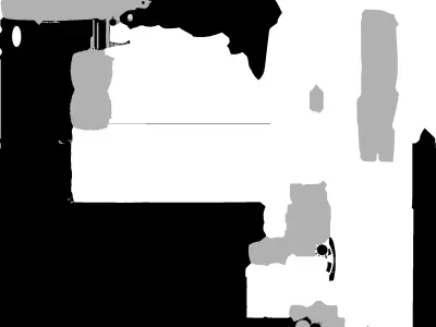 Vintage Bicycle Low-poly 3D model