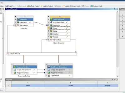 Hook optimization with ansys 3D model