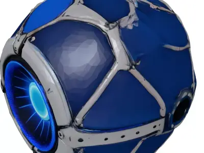 Futuristic Energy Cell 3D model