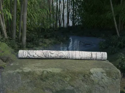 Japanese Tanto 3D model