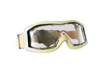 Military tactical glasses 03 Low-poly 3D model