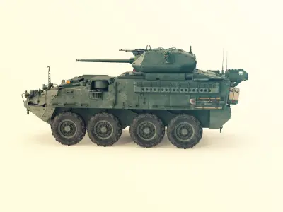 Stryker Dragoon M1296 3D model purchase