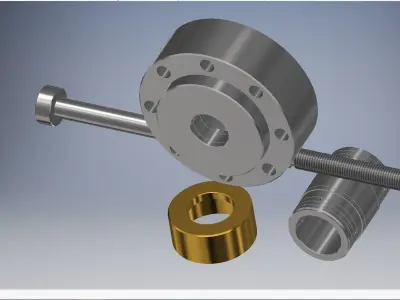 Hidrolic System Inventor 3D model