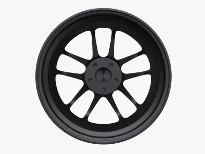 Enkei PF01 EVO Wheel Rim 3D model