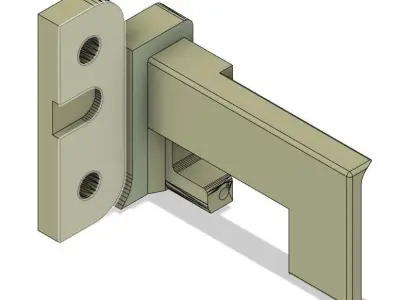 Ender 3D Extruder motor holder 3D print model