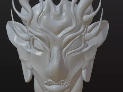 dark mask  3D model
