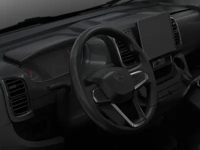 Citroen e Jumper Van L1H1 HQ Interior 2025 3D model