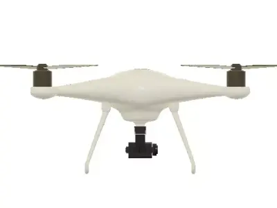 Drone dji phantom quadcopter 3D model purchase