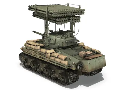 M4A3 Calliope Annabell 3D model