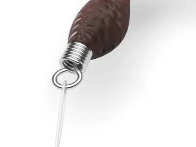 Hookworm 3D model