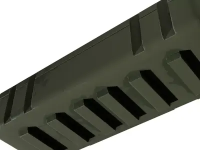 Military box Free low-poly 3D model buy