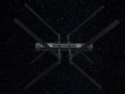 Space Station - Variant C Class 3D model
