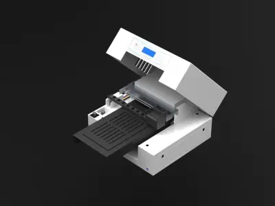 UV Printer 3D Model 3D model