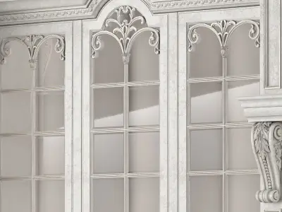 classical kitchen 2 3D model
