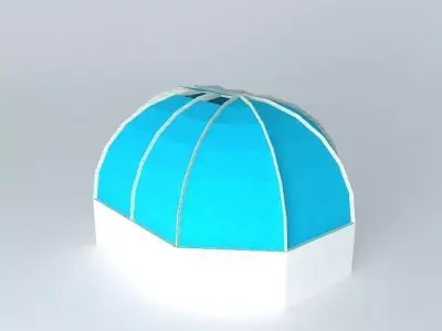 Skylite 2 olympic dome Free 3D model