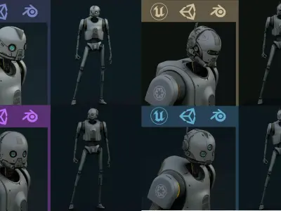 IMPERIAL DROID COLLECTION 3D Model Pack