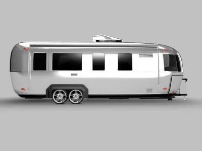 Airstream-Camper airstream trailer 3D model