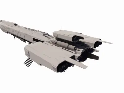 Spaceship-spacecraft-20 3D model