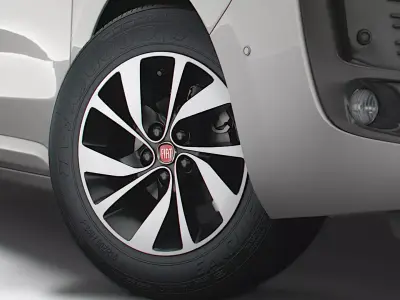 Fiat Ulysse 2022 wheel 3D model