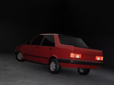 Stylized Tofas Sahin - Game Ready Low-poly 3D model