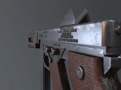 Thompson Low-poly 3D model