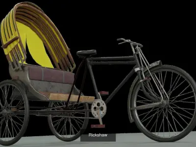 3 wheelers 3D Model Pack