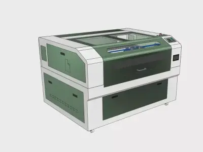 CNCLaserRTJ1390M cnc laser engraving machine 3D model