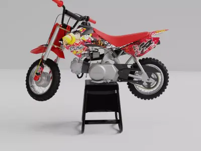 HONDA CRF 50 3D MODEL 3D model