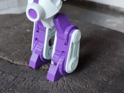 LadyBug Transformable RobotTank  - FREE Free 3D print model