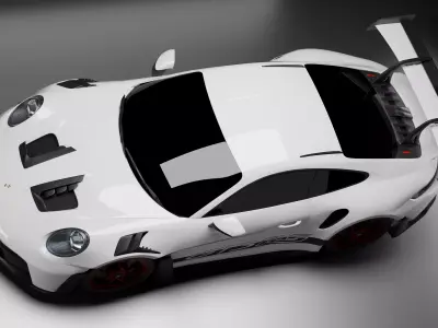 Porsche 911 GT3 RS 2023 Highpoly 3D model
