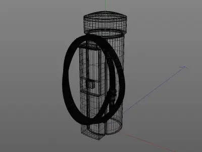 iVac Vacuum machine 3D model