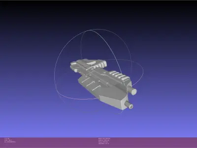 HALO Assault Rifle MA5B Basic Model 3D model