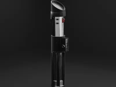 dart vader lightsaber 3D model