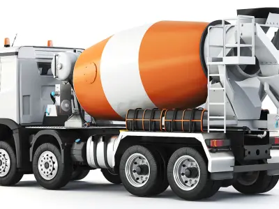 Mercedes-Benz Arocs 3540 Concrete Mixer 2022 3D model